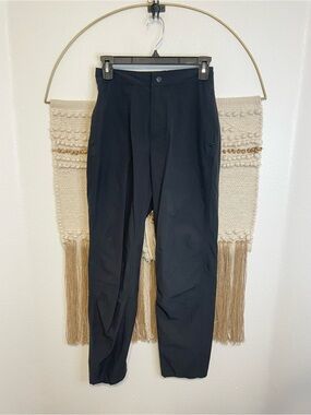 Topo Desings Ripstop Straight Leg Pants XS Womens Black